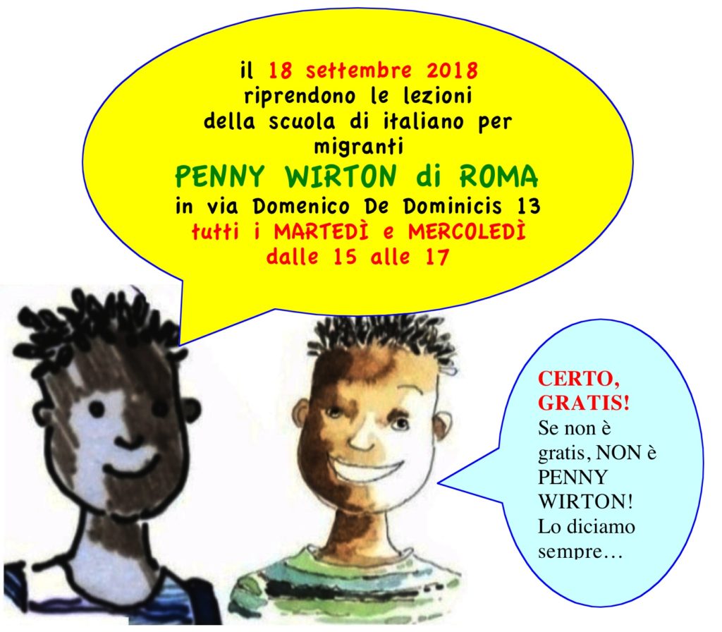 Riprendiamo il 18 settembre 2018